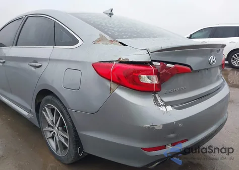 2017 Hyundai Sonata Sport 2.0T из США, поврежденный, VIN 5NPE34ABXHH573975